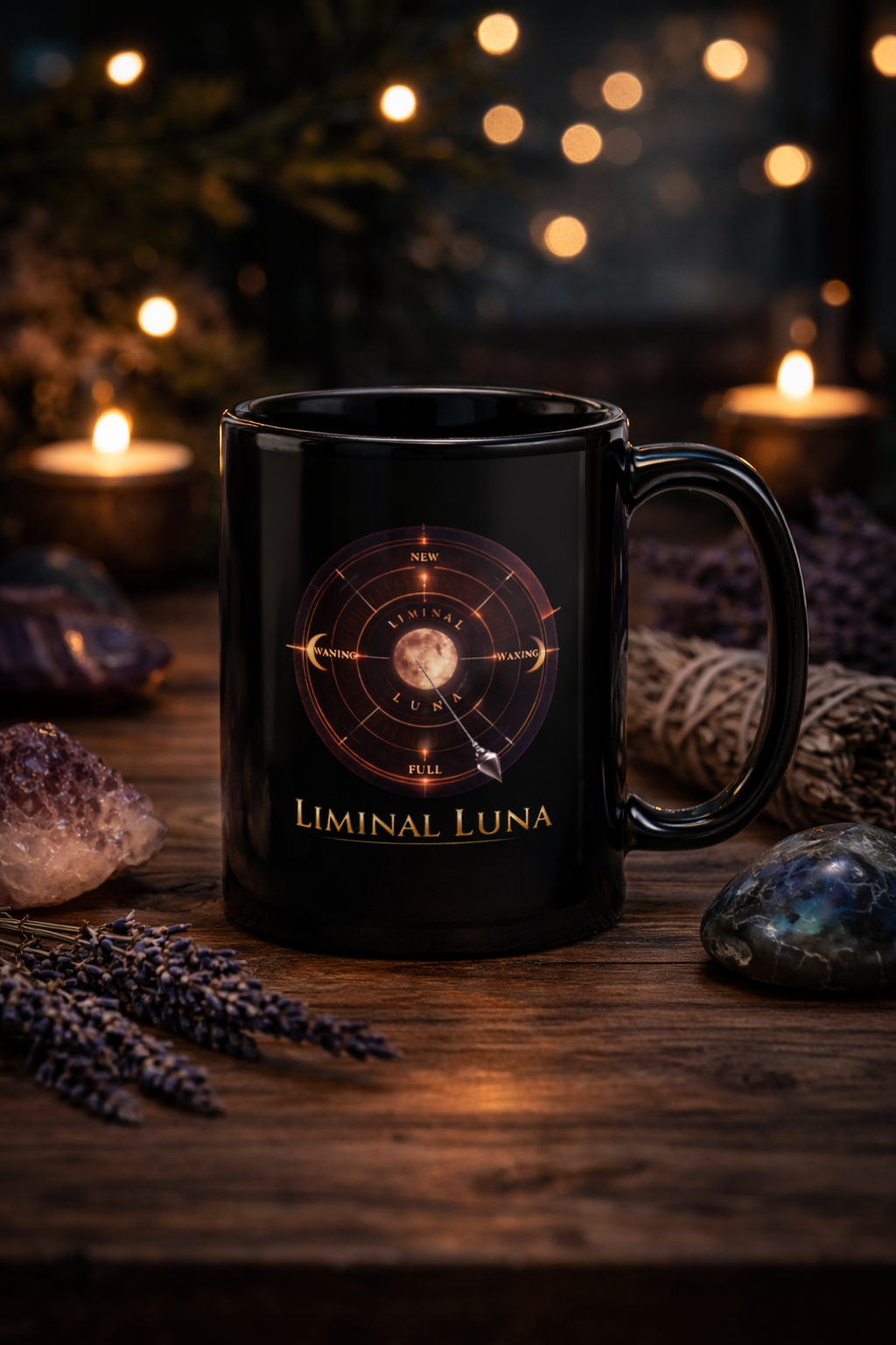 Black Glossy Mug
